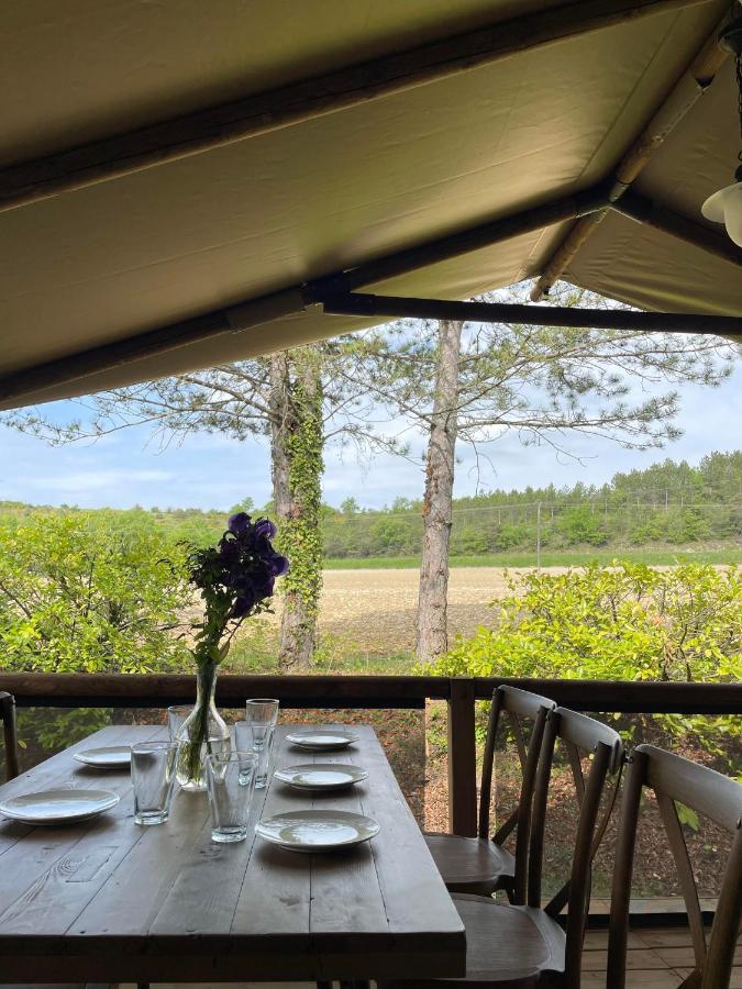 Camping La Vaugelette - Drôme Montclar-sur-Gervanne Eksteriør bilde