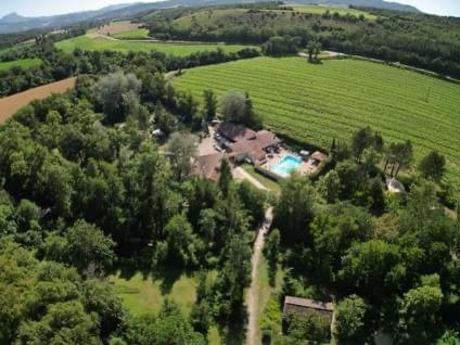 Camping La Vaugelette - Drôme Montclar-sur-Gervanne Eksteriør bilde
